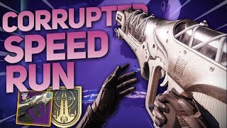 The Corrupted Nightfall Speedrun Guide  Farm for Horrors Least Destiny 2 Forsaken [upl. by Ada]