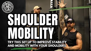 Shoulder Mobility with DJ Shipley [upl. by Attolrahc503]