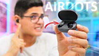 REDMI AIRDOTS O fone Bluetooth TWS BOM e BARATO da XIAOMI [upl. by Ransell478]