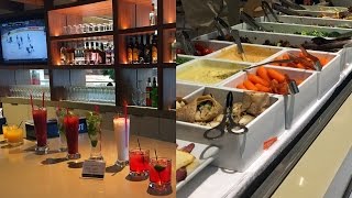 Excellent Star Alliance Business Class Lounge at Los Angeles International Airport LAX [upl. by Egni222]