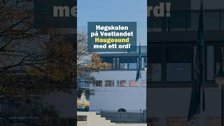 Høgskulen på Vestlandet Haugesund med ett ord [upl. by Jasisa]