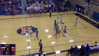 Ridgefield High School vs Mark Morris High School Mens Varsity Basketball [upl. by Inal]