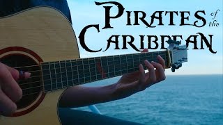 Pirates of the Caribbean Theme  Fingerstyle Guitar Cover [upl. by Brantley425]