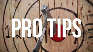 Pro tips How to throw an axe [upl. by Genna]