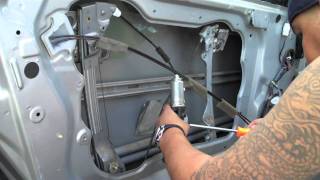 DIY Replace Infiniti G35 coupe window motor Part2 [upl. by Ade]