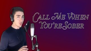 Evanescence  Call Me When Youre Sober Cover [upl. by Tallbot]