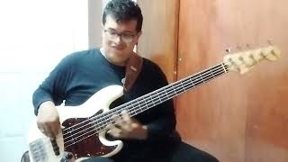 De Periódico un Gallito Legado 7 Aaron Feel the Bass Line bass cover Ab Calderon [upl. by Alywt]