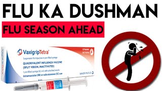 Vaxigrip Vaccine Review In Urdu Hindi  Influenza Flu Vaccine  Flu Vaccine Hindi  Nazla Zukam [upl. by Ecenahs]