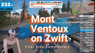 Zwift Mont Ventoux Climb w Commentary Scenery Speculation Secrets History and Highlights [upl. by Nileek]