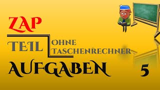 ZAP  Aufgaben mit Lösungen NRW 2023 Schraffieren Prozent Fläche 1214 [upl. by Yebloc122]