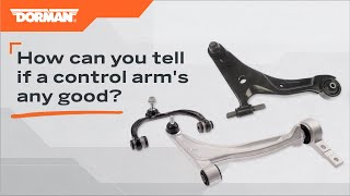 See the Dorman control arm and chassis quality difference [upl. by Wittie]