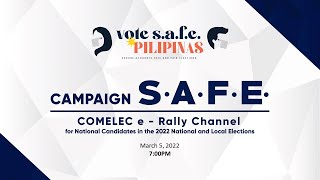 24th COMELEC e Rally for the 2022 National and Local Elections [upl. by Avla]