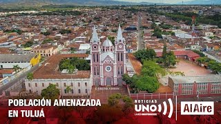 Bajo AM3N4ZA DE MU3RT3 funcionarios de Tuluá  Noticias Uno Al Aire [upl. by How]