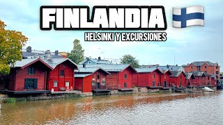 FINLANDIA 🇫🇮 HELSINKI 🫎 ¿Qué ver 🌃 Tour por la ciudad 🐻 Excursiones a Turku y Porvoo ❤️ [upl. by Tessie]