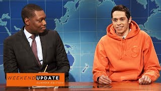 Weekend Update Pete Davidson on Colin Kaepernick  SNL [upl. by Quincy]