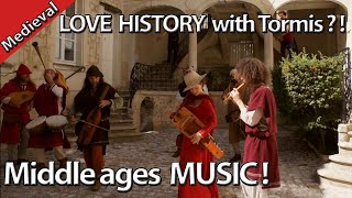 Middle ages Medieval music in France in Chinon with Tormis quotRoyal dancequot Je Pousse un cri [upl. by Nalak]