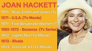 JOAN HACKETT MOVIES LIST [upl. by Elane]