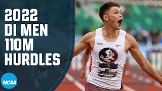 Mens 110m hurdles  2022 NCAA outdoor track and field championships [upl. by Kleeman]