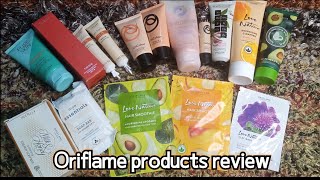 Oriflame Products Use And Reviews  ORIFLAME Skincare products Review glowupwithmahnoor [upl. by Lectra]