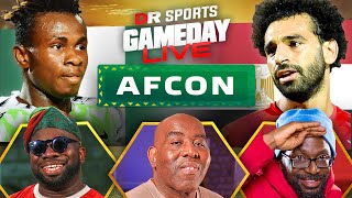 Nigeria vs Egypt  AFCON  GAMEDAY LIVE Ft Robbie Kelechi amp Ty [upl. by Harikahs]