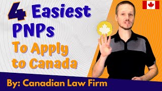 4 Easiest Provincial Nomination Programs to Immigrate to Canada [upl. by Aihseuqram]