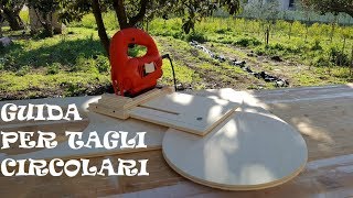 Tutorial Come realizzare una guida per tagli curvi con seghetto alternativo  DIY [upl. by Eenhat]