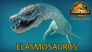 Monster of the Deep  Elasmosaurus  Jurassic World Evolution 2 [upl. by Htidirrem]