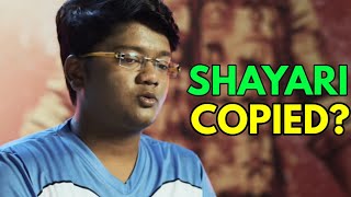 Gareeboooo Shayari COPIED  Reacts  Gareebooo Shayari Stolen by Cinebap  shorts [upl. by Silverstein583]