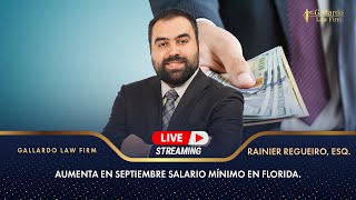 Aumenta en septiembre salario mínimo en Florida [upl. by Esalb]