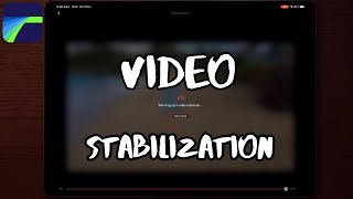 STABILIZE SHAKY FOOTAGE for Lumafusion [upl. by Zigrang863]