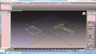 3ds Max 1005 Converting Splines and Extended Splines into NURBS Surfaces [upl. by Shriner]