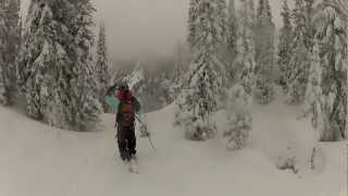 GO PRO HD 2 SKI BC EYETRIP 2 Whitewater [upl. by Matland]