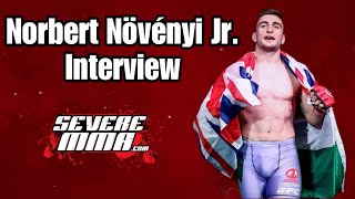 Norbert Növényi Jr talks injury recovery Andy Manzolo fight at Bellator 291 amp more [upl. by Adey]