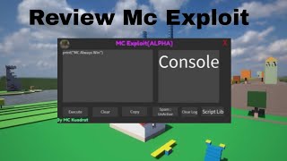 Review MC Exploit  Roblox Scripting Indonesia [upl. by Habas]