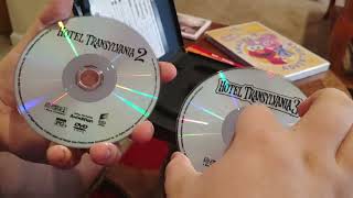 Hotel Transylvania 4Movie Collection DVD Unboxing Grandmas House Version [upl. by Strong780]