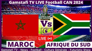 Maroc vs Afrique du Sud En Direct CAN 2024 Commenté en temps réel  Gamstafi TV [upl. by Hluchy]