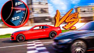 RACHA DO MEU CAMARO VS BMW M3 🔥 DEI UMA SURRA NELE [upl. by Australia]