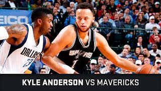 Kyle Anderson Highlights 15 PTS 5 STL 4 AST vs Mavericks 13042016 [upl. by Bethanne]