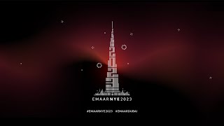 New Years Eve Burj Khalifa Show 2023 [upl. by Ymmik]