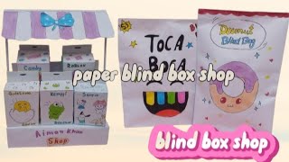 💸paper diy💸 BLIND BOXES unboxing  asmrblind boxes and blind bags [upl. by Raddie]