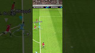 impossible against Mbappes strength efootball efootball2024 pes2021 pesmobilevideo [upl. by Nylram]