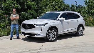 2023 Acura MDX  Is It The BEST Luxury ThreeRow SUV For Under 70K [upl. by Aowda401]