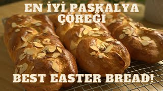 EN PRATİK VE KABARIK PASKALYA ÇÖREĞİ TARİFİ BEST AND EASY EASTER BREAD RECIPE [upl. by Etnomed]