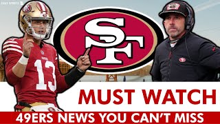 San Francisco 49ers News YOU NEED TO KNOW Today [upl. by Nojel]