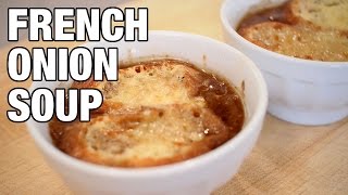 Easy French Onion Soup  The Hungry Bachelor [upl. by Toille]