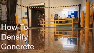 How To Densify Polished Concrete Correctly [upl. by Janene]