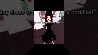 Play DRESS TO IMPRESS with my baddiesroblox dti [upl. by Notaes894]