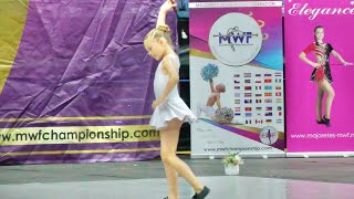 Majorettes  baton solo cadet  Liberec 2024  Majorette Championship MWF [upl. by Steere]