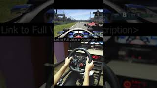 F1 2021  Monza  Logitech G29 shorts [upl. by Aitnecserc]