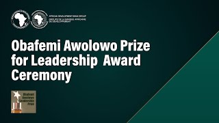 Obafemi Awolowo Prize for Leadership Award Ceremony [upl. by Ngo]